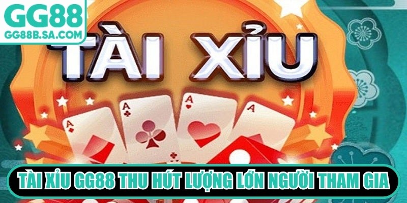 Bàn chơi Tài Xỉu GG88 Hấp Dẫn, Uy Tín Không Thể Bỏ Qua Bàn chơi Tài Xỉu GG88 thu hút lượng lớn người tham gia lớn