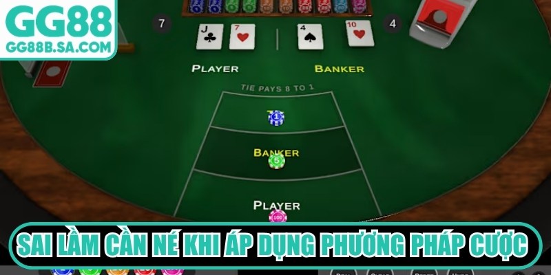 Bí Quyết Đánh Baccarat GG88 Chuẩn Cao Thủ Giúp Tăng Tỷ Lệ Thắng Sai lầm cần né khi thành viên áp dụng phương pháp cược baccarat