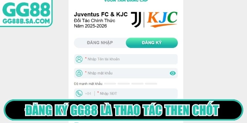 Đăng Ký GG88 - Tham Gia Nhà Cái, Nhận Thưởng Hấp Dẫn Đăng ký GG88 là thao tác then chốt giúp xác thực danh tính cá cược