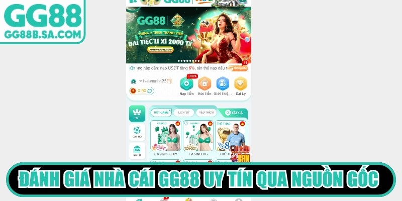 Đánh Giá Nhà Cái GG88 Chi Tiết Về Uy Tín Và Dịch Vụ 2026 Đánh giá nhà cái GG88 uy tín qua nguồn gốc và giấy phép rõ ràng