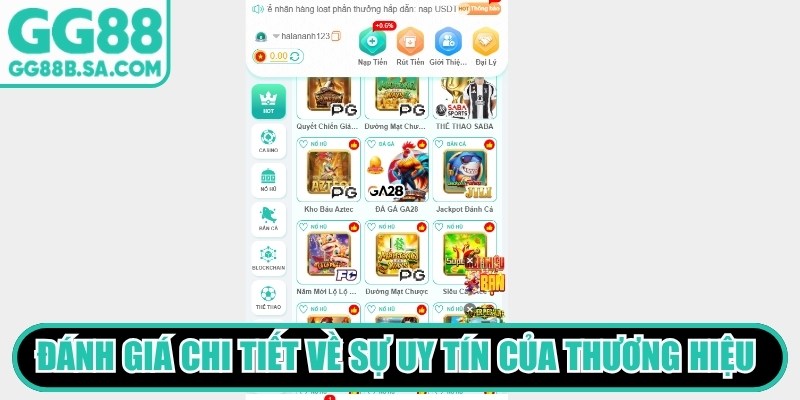 GG88 Bị Sập Không? Sự Thật Về Tin Đồn GG88 Ngừng Hoạt Động Đánh giá chi tiết về sự uy tín của thương hiệu giải trí GG88