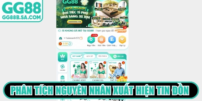 GG88 Có Uy Tín Không Chân Tướng Thương Hiệu Cá Cược Phân tích nguyên nhân xuất hiện tin đồn thất thiệt về GG88